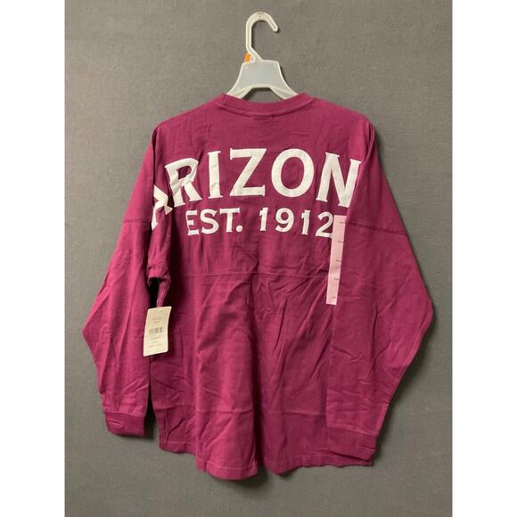 Royce Brand Crew Neck Top Tee Long Sleeves S Arizona EST 1912 Thumb Hole NWT - Picture 3 of 5